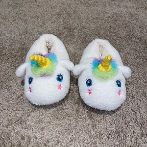 Unicorn bed slippers